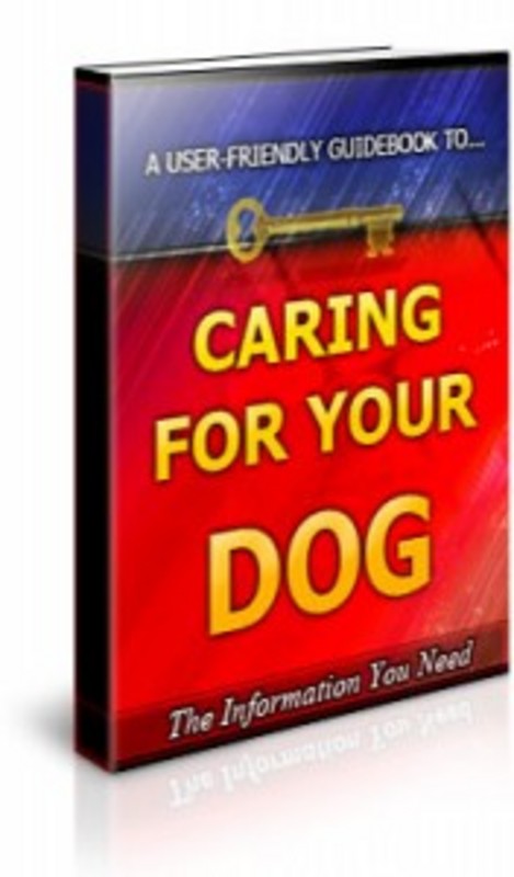 Product picture Caring For Your Dog with Private Label Rights