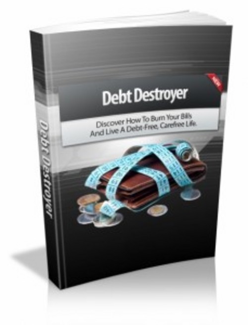 Product picture Debt Destroyer with MRR